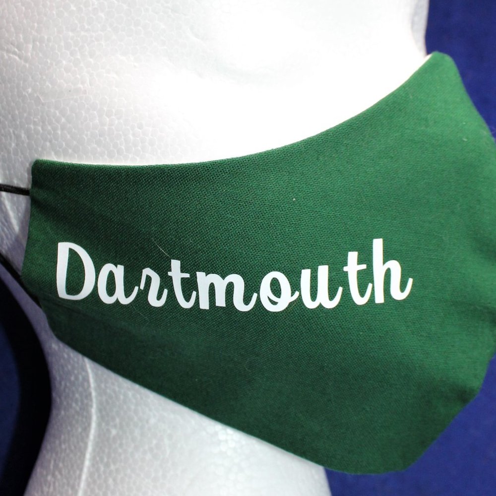 DARTMOUTH UNIVERSITY FACE MASK IVY LEAGUE WASHABLE